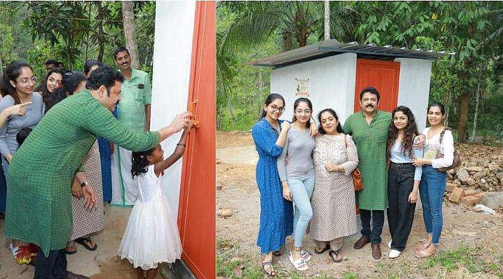കൃഷ്ണകുമാറും കുടുംബവും വാക്കുപാലിച്ചു, 9 ആദിവാസി കുടുംബങ്ങൾക്ക് ശൗചാലയം നിർമിച്ചു നൽകി