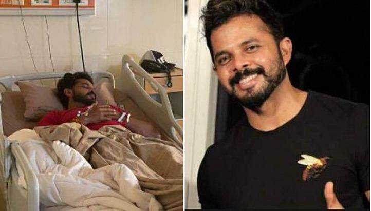 പരിശീലനത്തിനിടെ ശ്രീശാന്തിന് പരിക്ക്; ആശുപത്രിയില്‍ പ്രവേശിപ്പിച്ചു