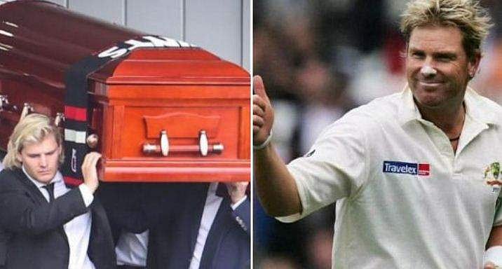 ഗുഡ്‌ബൈ വോണീ; വോണിന് അവസാന യാത്രയയപ്പ് നല്‍കി കുടുംബവും സുഹൃത്തുക്കളും