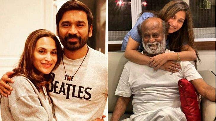 അവസാനം ധനുഷിന്റെ പേര്  വെട്ടി ഐശ്വര്യ, ഇനി അച്ഛന്റെ പേരു മാത്രം
