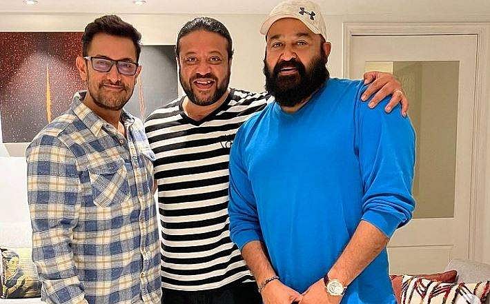 ബറോസിൽ അമീർ ഖാനും? മോഹൻലാലിനൊപ്പമുള്ള ചിത്രം പുറത്ത്; വൈറൽ