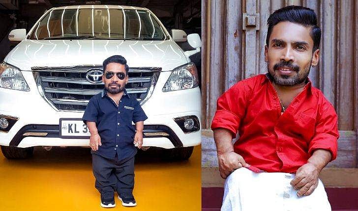 ​ഗിന്നസ് പക്രുവിന്റെ കാർ ലോറിയുമായി കൂട്ടിയിടിച്ചു