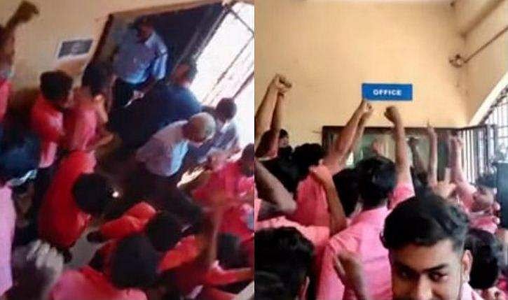 അധ്യാപക സമരം കാരണം പരീക്ഷ മുടങ്ങി, 500 പേർ തോറ്റു; പ്രിൻസിപ്പലിനെ ഓഫീസിൽ പൂട്ടിയിട്ട് വിദ്യാർത്ഥികൾ 