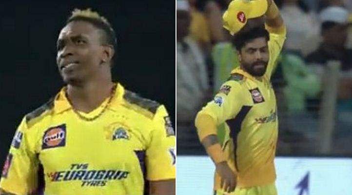 'ദേഹം അനങ്ങി ഒന്ന് ആ ക്യാച്ച് എടുക്കു'- ഡുബെയോട് കലിപ്പിച്ച് ബ്രാവോ, ജഡേജ (വീഡിയോ)