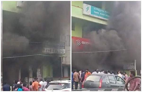 വീണ്ടും ഇലക്ട്രിക് സ്‌കൂട്ടര്‍ പൊട്ടിത്തെറിച്ച് അപകടം; ഷോറൂം പൂര്‍ണമായി കത്തി നശിച്ചു