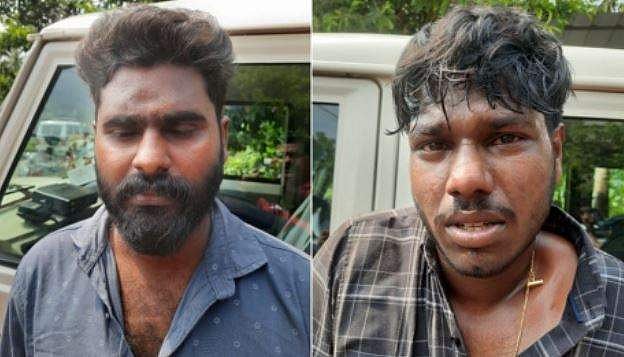 പരിശോധനയ്ക്കിടെ നിർത്താതെ പോയി, പൊലീസുകാരെ ഇടിച്ചു വീഴ്ത്താൻ ശ്രമം; ഹാഷിഷ് ഓയിലുമായി യുവാക്കൾ പിടിയിൽ (വീഡിയോ)