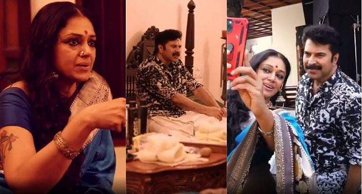 സേതുരാമയ്യരെ കാണാൻ നാ​ഗവല്ലി എത്തി, ഒന്നിച്ച് ഭക്ഷണം കഴിച്ചും സെൽഫി എടുത്തും താരങ്ങൾ; വിഡിയോ