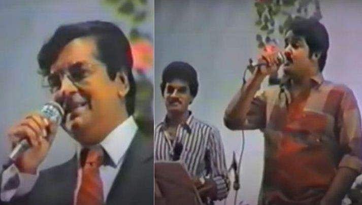'പാടാൻ കഴിവുള്ള സൂപ്പർ സ്റ്റാർ', മോഹൻലാലിനെ സ്റ്റേജിലേക്ക് ക്ഷണിച്ച് പ്രേം നസീർ; വിഡിയോ