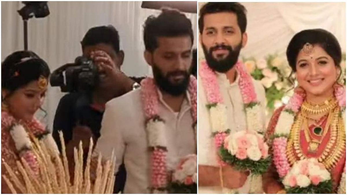 'അപ്പു'വിന് മാംഗല്യം; നടി രക്ഷ രാജ് വിവാഹിതയായി 