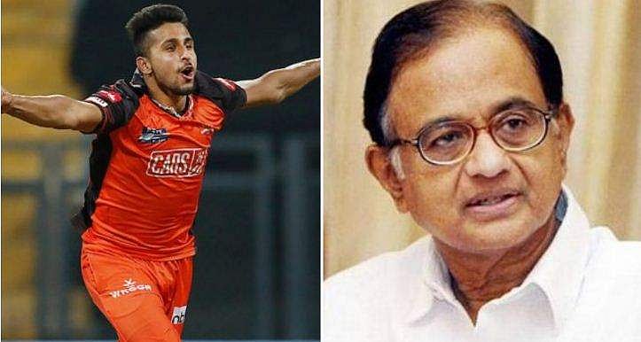 'ഉമ്രാന്‍ മാലിക്കിനായി പ്രത്യേക കോച്ചിനെ നിയമിക്കണം'; ബിസിസിഐയോട് പി ചിദംബരം