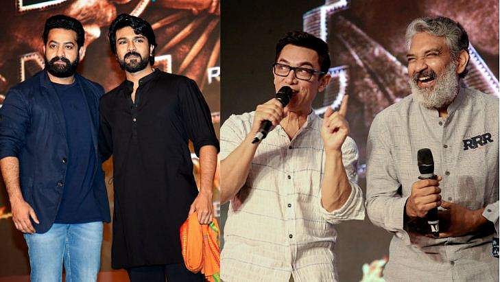 ആയിരം കോടി നേടി ആർആർആർ; ആഘോഷത്തിൽ പങ്കെടുത്ത് ആമിർ ഖാനും, ചെരിപ്പിടാതെ റെഡ് കാർപ്പറ്റിൽ രാം ചരൺ; വിഡിയോ