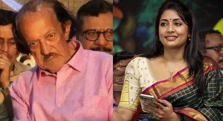 'ടിപി മാധവൻ ചേട്ടനെ ഇവിടെ കണ്ടപ്പോൾ ഷോക്കായി, കണ്ണു നിറഞ്ഞുപോയി'; വേദനയോടെ നവ്യ നായർ