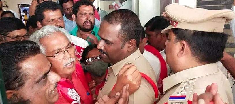 ബിനോയ് വിശ്വം തെലങ്കാനയില്‍ അറസ്റ്റില്‍