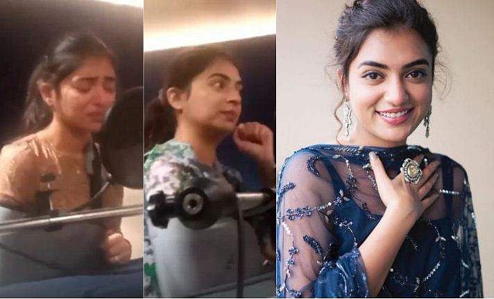"അരിപെറുക്കി അരിപെറുക്കി മതിയായി"; നസ്രിയയുടെ തെലുങ്ക് ഡബ്ബിങ് വിഡിയോ വൈറൽ 