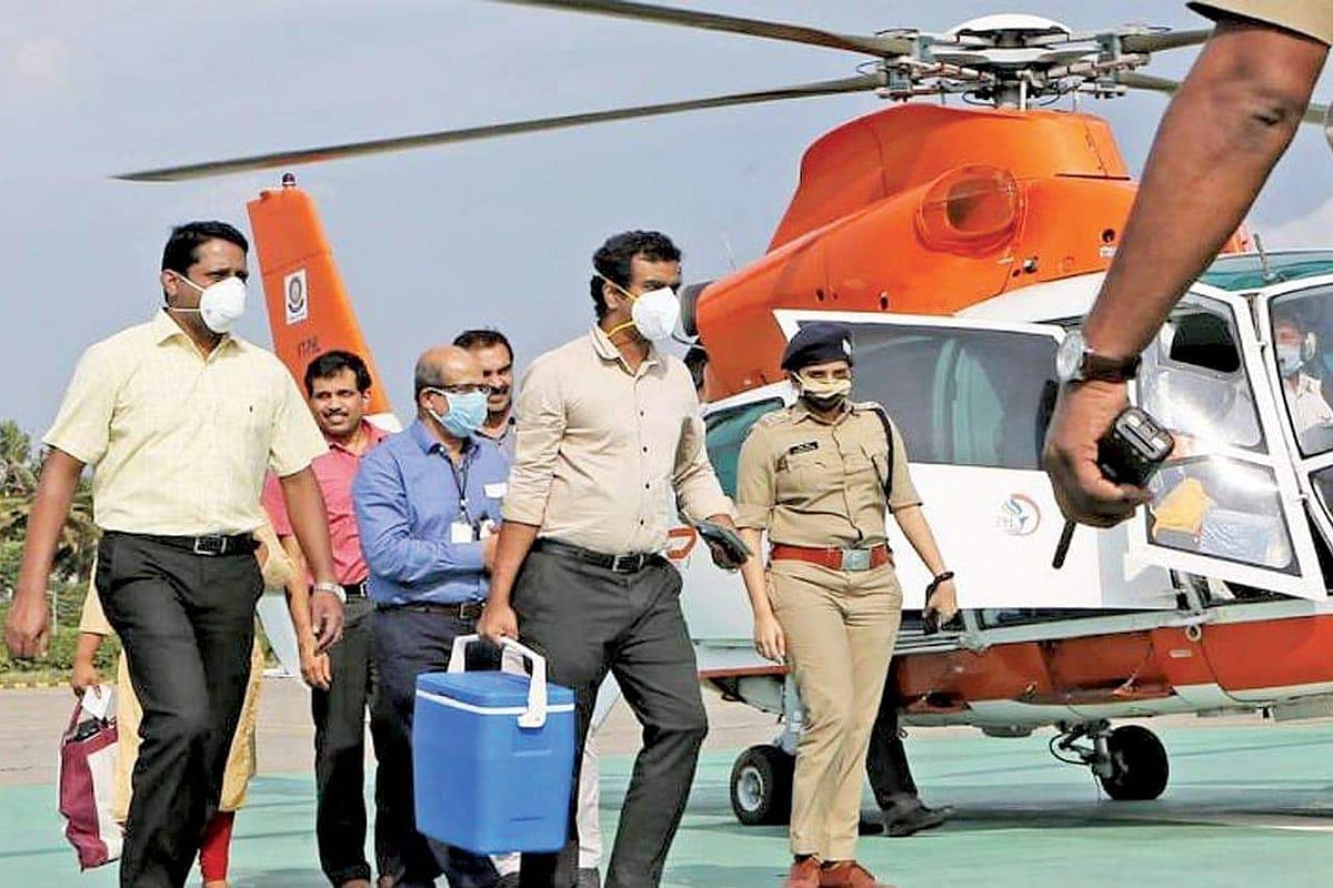 'മാറ്റിവയ്ക്കാനുള്ള ഹൃദയവുമായി എയര്‍ ആംബുലന്‍സില്‍ കുതിച്ച ജോ'; ഹൃദയപൂര്‍വ്വം വിജയാശംസകള്‍