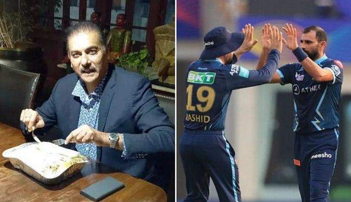 'സിറാജ്, നിന്റെ പങ്ക് എവിടെ?' ഷമിയുടെ പെരുന്നാള്‍ സ്‌പെഷ്യല്‍ ബിരിയാണി ആസ്വദിച്ച്‌ രവി ശാസ്ത്രിയുടെ ചോദ്യം