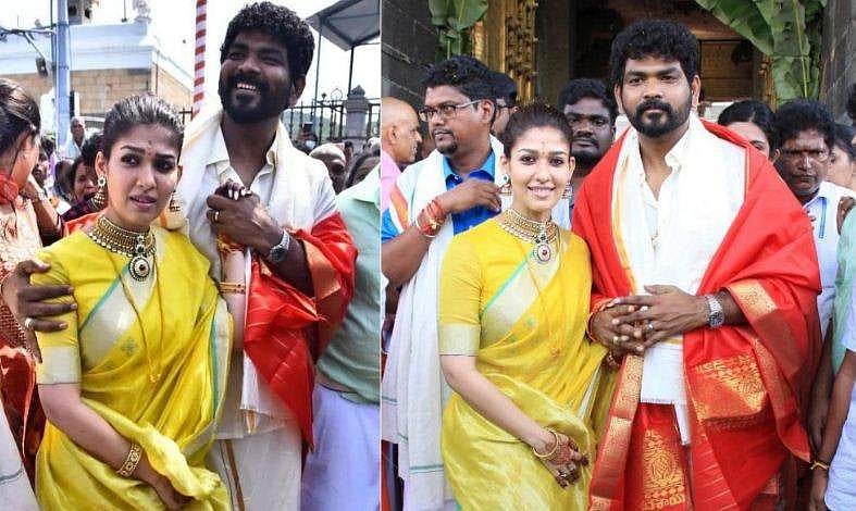 അമ്പലത്തിനുള്ളില്‍ നയന്‍താര ചെരുപ്പിട്ടു, ഫോട്ടോഷൂട്ട് നടത്തി; നവദമ്പതികള്‍ക്കു നേരെ വിമര്‍ശനം, മാപ്പു പറഞ്ഞ് വിഘ്‌നേഷ് 