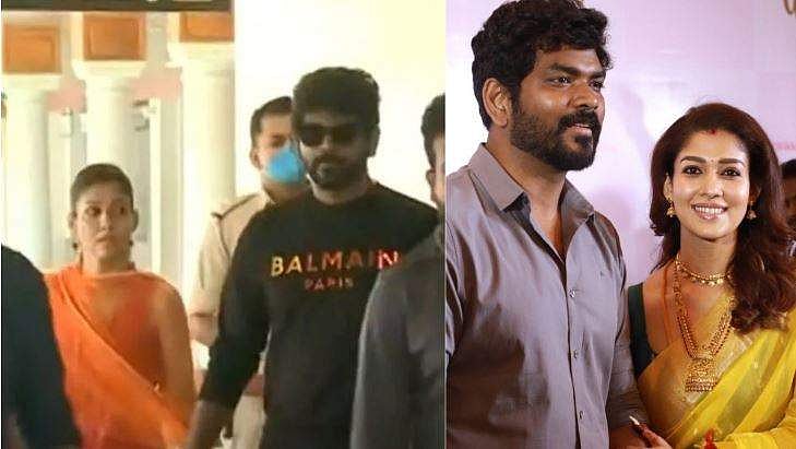 അച്ഛന്റേയും അമ്മയുടേയും അടുത്തേക്ക് നയൻതാരയും വിഘ്നേഷും, നവദമ്പതികൾ കൊച്ചിയിൽ
