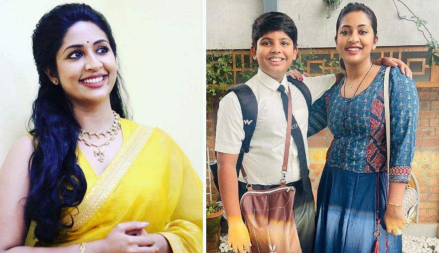 'ഞങ്ങളൊക്കെ മക്കളെ കൊറിയർ ചെയ്യാറാണ്', സെൽഫ് ട്രോൾ പങ്കുവച്ച് നവ്യ നായർ; വൈറൽ