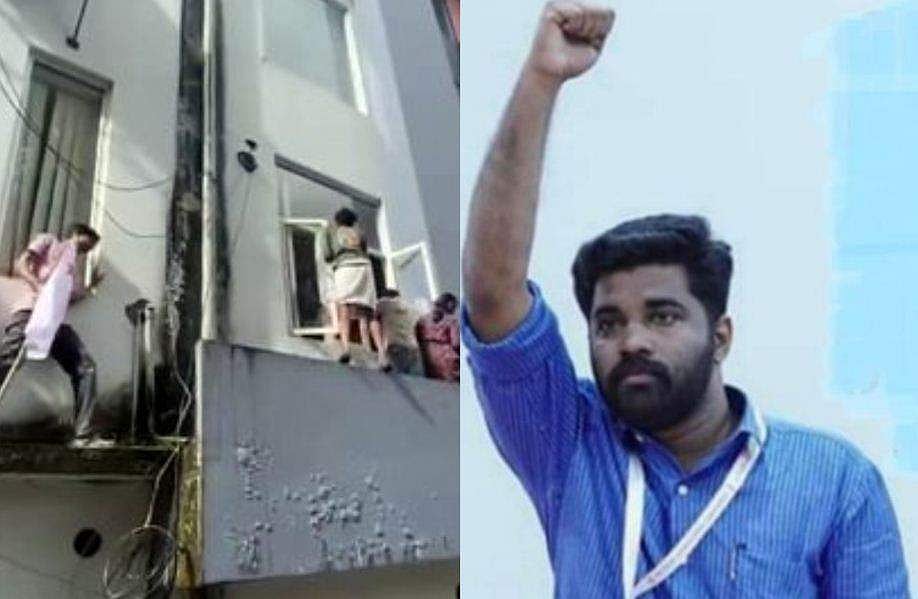 'ഇതാണ് ആ ഗുണ്ടാ സംഘടനയുടെ സംസ്ഥാന സെക്രട്ടറി!ഇപ്പോ ജയിലിലാണ്; പിണറായി വിജയനെന്ന് പേരുള്ള ഒരാളാണ് ഇവരുടെയൊക്കെ നേതാവ്!'