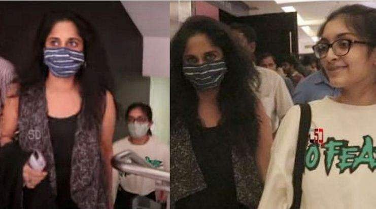 വിക്രം കാണാൻ തിയറ്ററിലെത്തി ശാലിനി, കൂടെ മകൾ അനൗഷ്കയും; വിഡിയോ