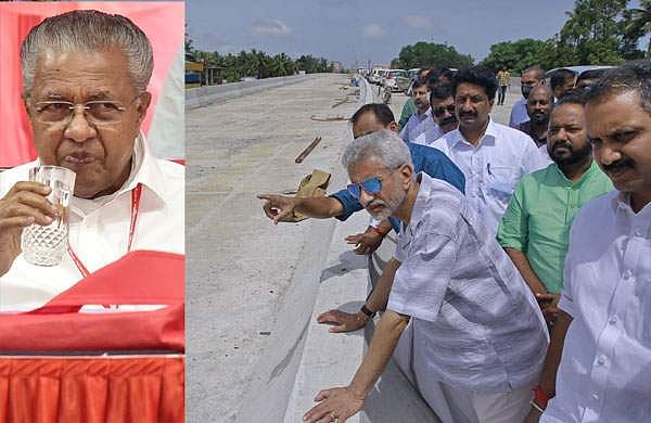 'ലോകകാര്യങ്ങള്‍ നോക്കേണ്ട മന്ത്രി ഫ്‌ളൈ ഓവര്‍ നോക്കാന്‍ വന്നിരിക്കുന്നു'