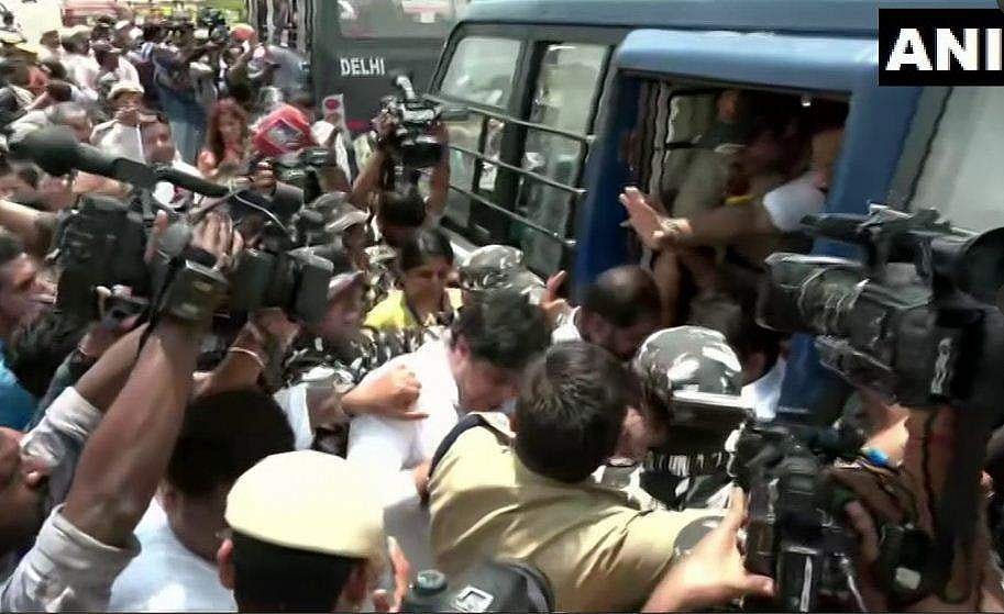ഇഡിക്കെതിരായ പ്രതിഷേധം; വിഡി സതീശന്‍ അറസ്റ്റില്‍