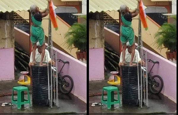 'ഇവരോടു ചോദിക്കൂ, മറ്റാരേക്കാളും നന്നായി പറഞ്ഞുതരും'; ഹര് ഘര് തിരംഗ ചിത്രം വൈറല്