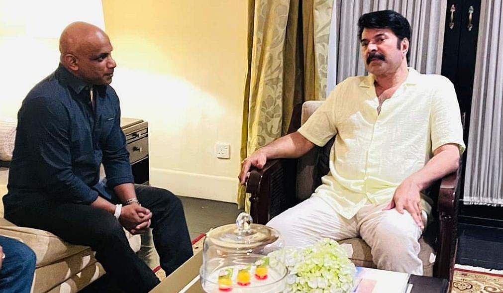 'നിങ്ങളാണ് യഥാർത്ഥ സൂപ്പർസ്റ്റാർ, ശ്രീലങ്കയിൽ വന്നതിനു നന്ദി'; മമ്മൂട്ടിയോട് സനത് ജയസൂര്യ