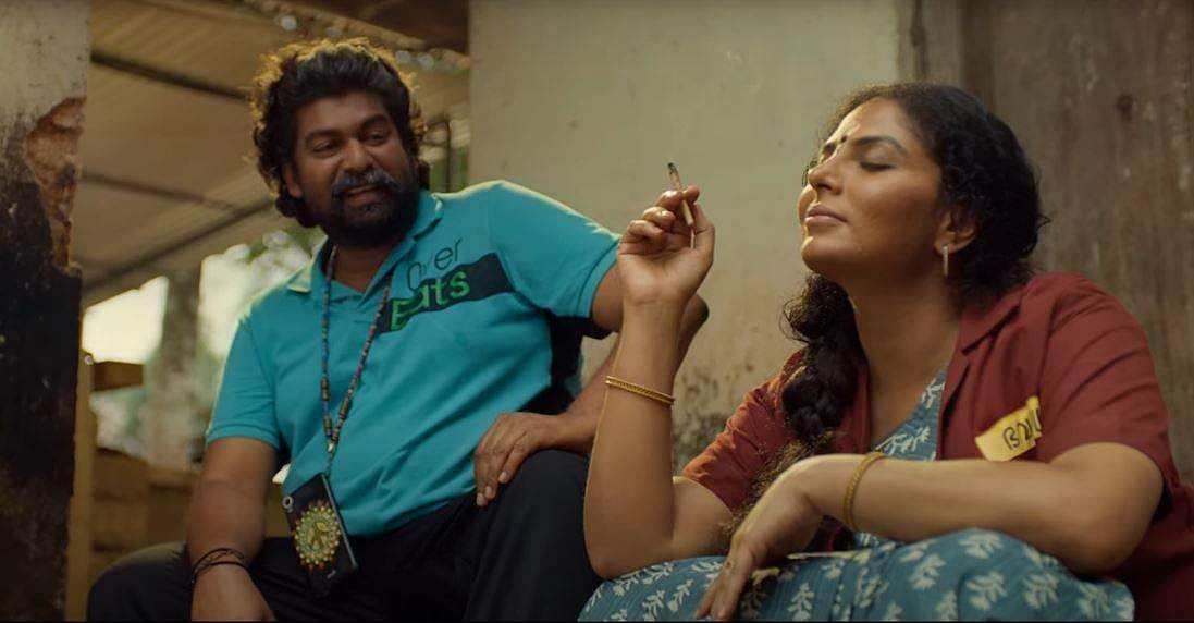 'ലിവിങ് റിലേഷനാ, ശരിക്ക് ഇതെന്തുട്ടാണ് പരിപാടി'; ജോജു ജോർജിന്റെ പീസ് ട്രെയിലർ
