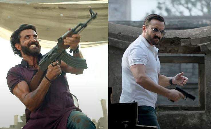 'ഏക് കഹാനി സുനായേ?' ആവേശം നിറച്ച് ഹൃത്വിക്കും സെയ്ഫും; 'വിക്രം വേദ' ഹിന്ദി റീമേക് ടീസർ