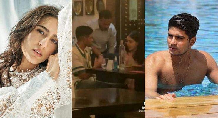സാറാ ആലി ഖാനും ശുഭ്മാന്‍ ഗില്ലും പ്രണയത്തില്‍? മുംബൈയിലെ റസ്റ്റോറന്റില്‍ നിന്നുള്ള വിഡിയോ പുറത്ത്