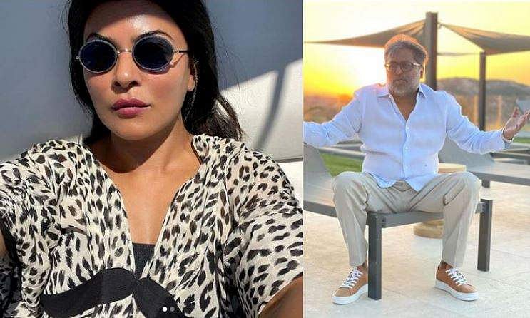 കടലിൽ നീന്തിത്തുടിച്ച് സുസ്മിത സെൻ, ഹോട്ടെന്ന് ലളിത് മോദിയുടെ കമന്റ്