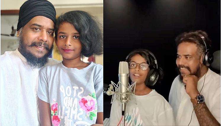 'ഞാനും എന്റെ മോളും കൂടി ആദ്യമായി പാടി പാട്ട്'; വിഡിയോ പങ്കുവച്ച് ഹരീഷ് ശിവരാമകൃഷ്ണൻ