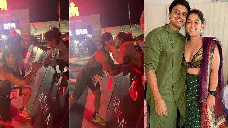 മത്സരം കഴിഞ്ഞെത്തി ഇറ ഖാനെ പ്രപ്പോസ് ചെയ്ത് കാമുകൻ, യെസ് പറഞ്ഞ് താരപുത്രി; വിഡിയോ