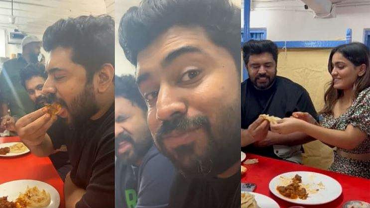 പൊറോട്ടയും മട്ടൻ കറിയും കഴിക്കേണ്ടത് ഇങ്ങനെ; സാനിയയ്ക്ക് ക്ലാസ് എടുത്ത് നിവിൻ പോളി; വിഡിയോ