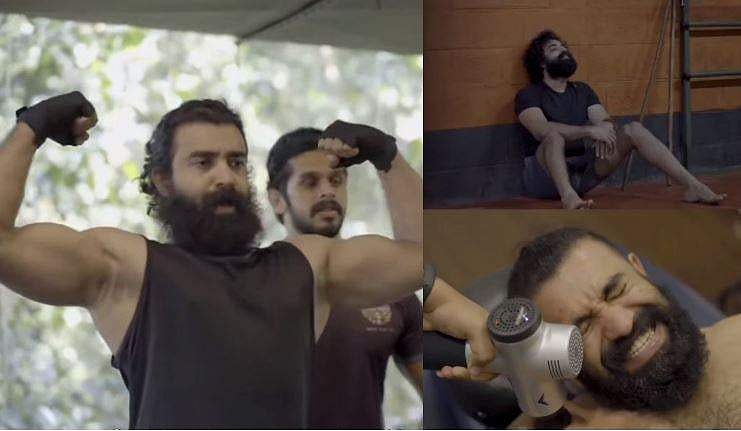 മുട്ടു മടക്കി നിലത്തിരിക്കാൻ പറ്റില്ലായിരുന്നു, മൂന്നു മാസത്തെ കഠിനാധ്വാനത്തിൽ പോരാളിയായി സിജു; വിഡിയോയുമായി വിനയൻ 