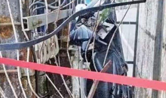 സ്കൂട്ടർ ട്രാൻസ്ഫോർമറിലേക്ക് ഇടിച്ചുകയറി; രണ്ടുപേർക്ക് പരിക്ക് 