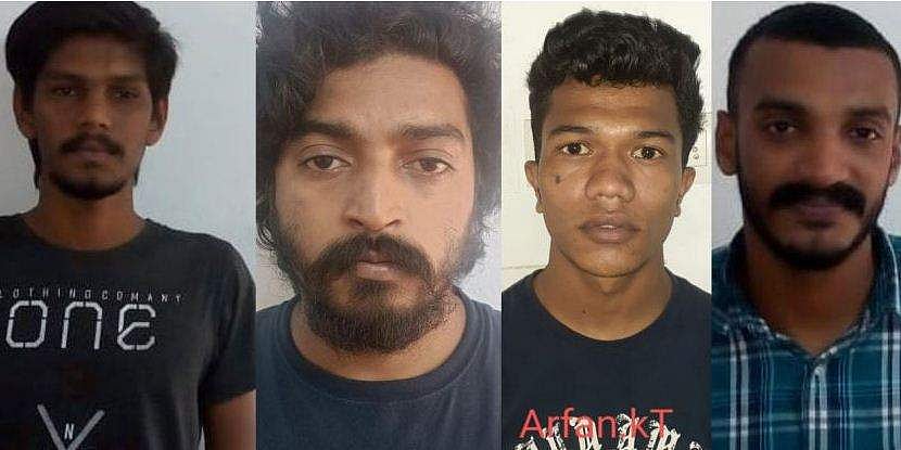 കഴുത്തില്‍ കത്തിവച്ച് ഗൂഗിള്‍ പേ പാസ്‌വേര്‍ഡ് വാങ്ങി; അമ്പതിനായിരം രൂപ തട്ടി, നാലംഗ സംഘം അറസ്റ്റില്‍