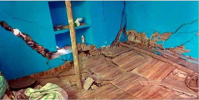 ജോശിമഠിനു പിന്നാലെ കര്‍ണപ്രയാഗും ഇടിഞ്ഞു താഴുന്നു; വീടുകള്‍ക്കു വിള്ളല്‍, പരിഭ്രാന്തി