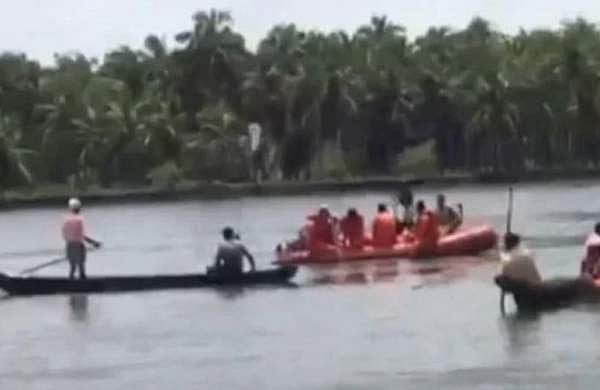 മലപ്പുറത്ത് പുഴയില്‍ വഞ്ചി മറിഞ്ഞ് ഒരാളെ കാണാതായി; രണ്ടുപേര്‍ രക്ഷപ്പെട്ടു