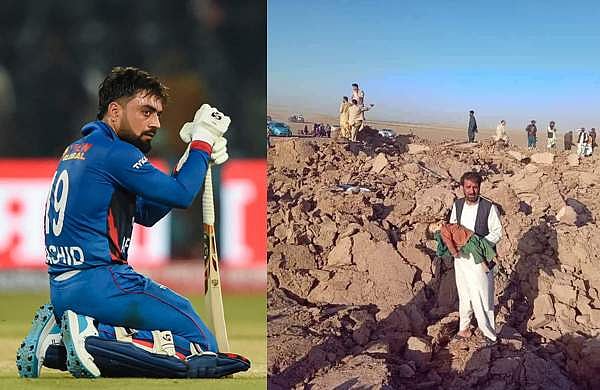 ലോകകപ്പിലെ മുഴുവൻ ശമ്പളവും അഫ്​ഗാൻ ദുരന്തബാധിതർക്ക്; സഹായ ഹസ്തവുമായി റാഷിദ് ഖാൻ