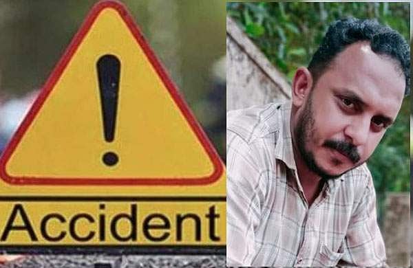 കണ്ടെയ്‌നര്‍ ലോറി ഇടിച്ച് സ്‌കൂട്ടര്‍ യാത്രക്കാരന്‍ മരിച്ചു; ഒപ്പമുണ്ടായിരുന്ന ആള്‍ പരിക്കുകളോടെ ആശുപത്രിയില്‍