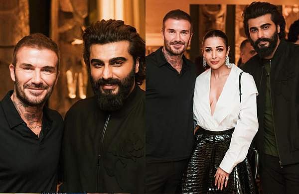 'ബെക്കാമിനേക്കാൾ പൊക്കം എങ്ങനെ വന്നു, ഇത് ഫോട്ടോഷോപ്പ്': മറുപടിയുമായി അർജുൻ കപൂർ