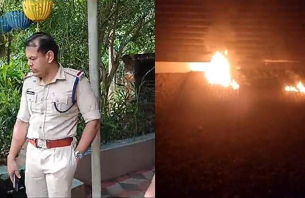 'പൊലീസിന് രഹസ്യങ്ങള്‍ ചോര്‍ത്തുന്നു'; വടക്കാഞ്ചേരിയില്‍ ബോംബേറ്- വീഡിയോ 