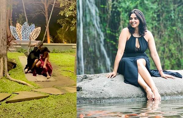 ഊഞ്ഞാല്‍ പൊട്ടിയതല്ല, ചിരിച്ച് ചിരിച്ച് വീണതാണ്!; നൈല ഉഷയുടെ വൈറല്‍ വിഡിയോ