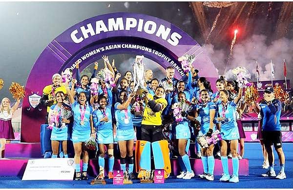 'ചക് ദേ ഇന്ത്യ'- ഏഷ്യന്‍ ചാമ്പ്യന്‍സ് ട്രോഫി ഹോക്കി കിരീടം ഇന്ത്യന്‍ വനിതാ ടീമിന്