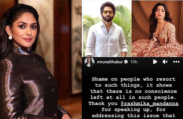 'നന്ദി രശ്മിക, തലയുയര്‍ത്തിനിന്നു സംസാരിച്ചതിന്'; പിന്തുണയുമായി കൂടുതല്‍ താരങ്ങള്‍, ഡീപ് ഫേക്കിനെതിരെ നടപടി വേണം