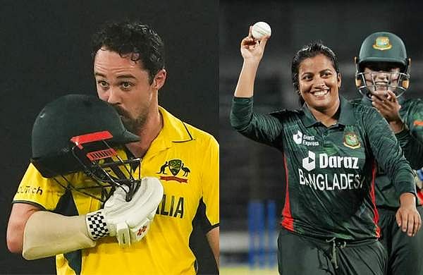 ലോകകപ്പ് ഹീറോ ട്രാവിസ് ഹെഡ്ഡ് ഐസിസിയുടെ നവംബറിലെ താരം; ചരിത്രമെഴുതി ബംഗ്ലാ സ്പിന്നര്‍ നഹിദ