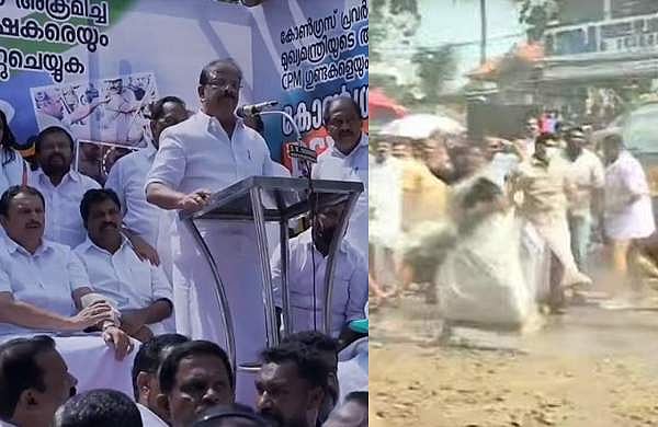 കോൺ​ഗ്രസ് മാർച്ചിൽ ജാമ്യമില്ലാ കേസ്; സുധാകരൻ ഒന്നാം പ്രതി, സതീശൻ രണ്ടാം പ്രതി; തരൂർ അടക്കമുള്ളവരും പ്രതികൾ